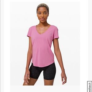 Love tee V, size 4, magenta glow, new with tags, perfect condition